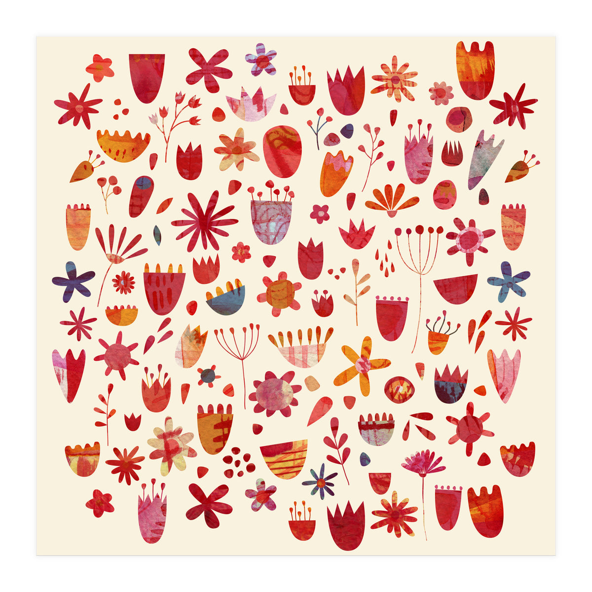 Spring Flowers (Print Only)