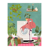 Flamingo in My Laundry Room (Print Only) thumbnail