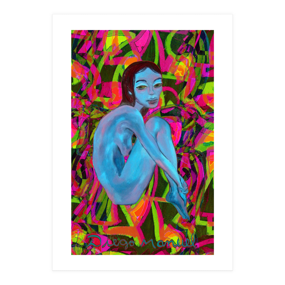 Blue Girl 3 (Print Only)