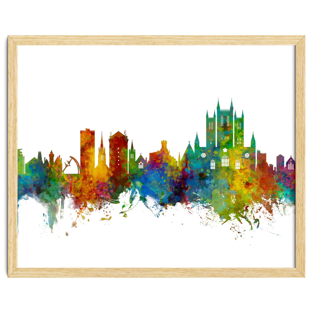 Lincoln England Skyline