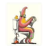 Starfish on the Toilet (Print Only) thumbnail