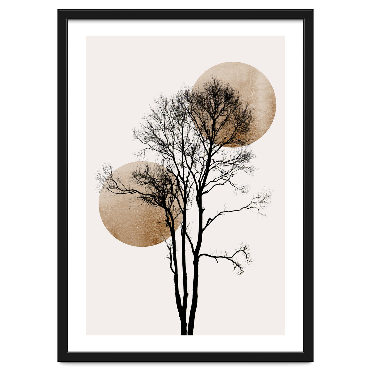 Sun And Moon Hiding Gold