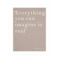 Everything You Can Imagine By Picasso (Print Only)