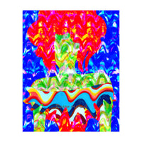 Pop Abstract girl (Print Only)