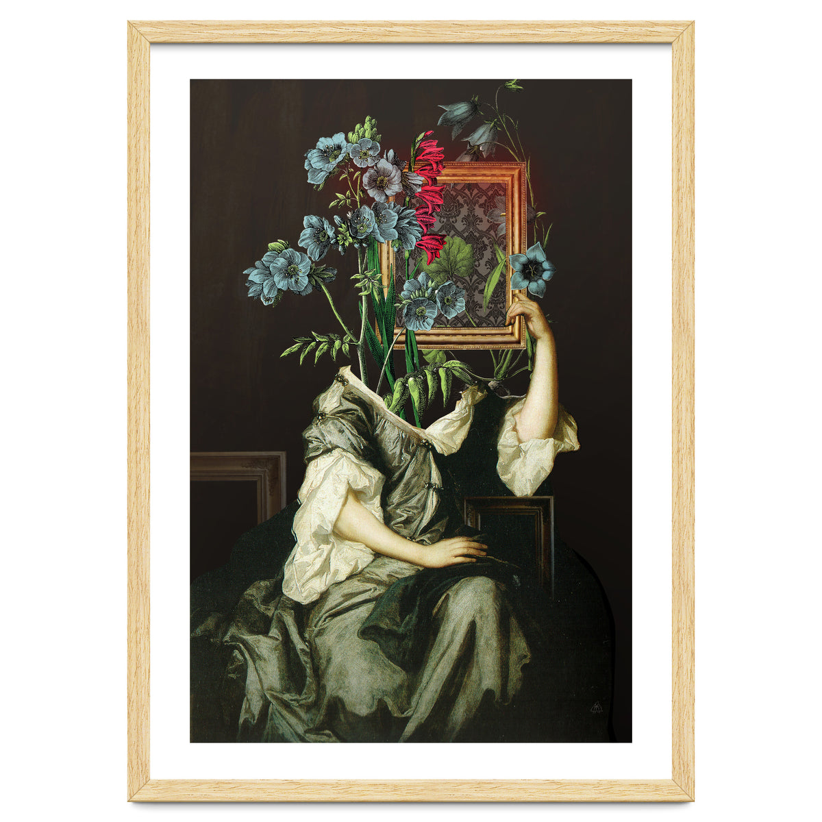 Florales Portrait Disatster