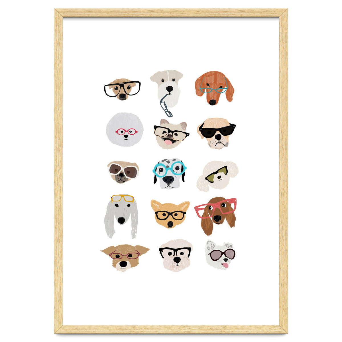 Dogs in Glasses