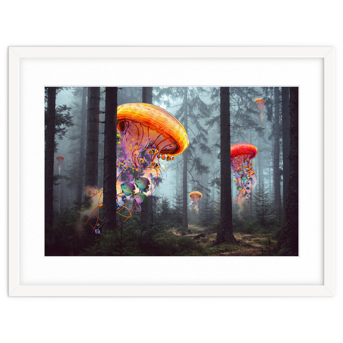 Forest Jellyfish For Print7000