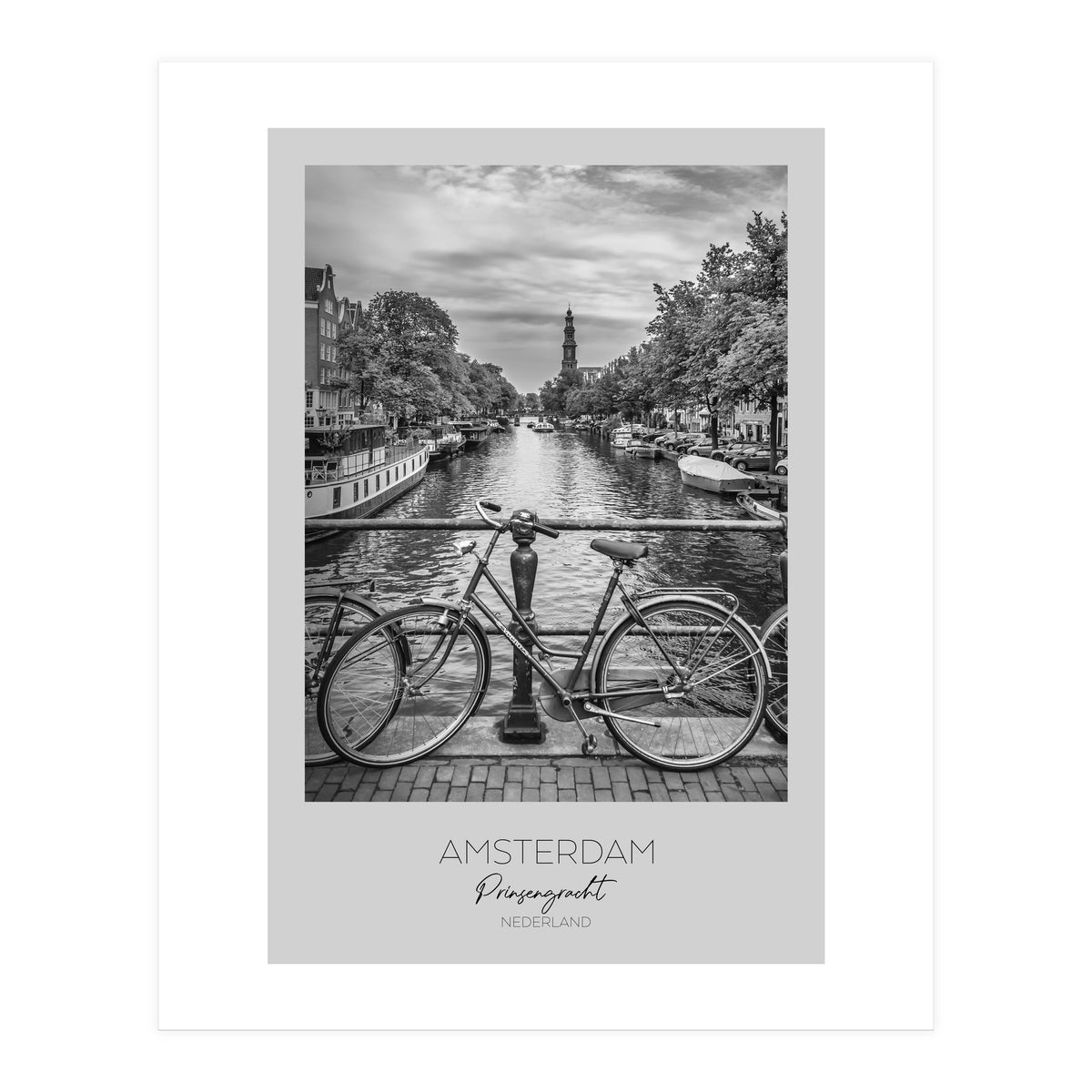 In focus: AMSTERDAM Prinsengracht (Print Only)