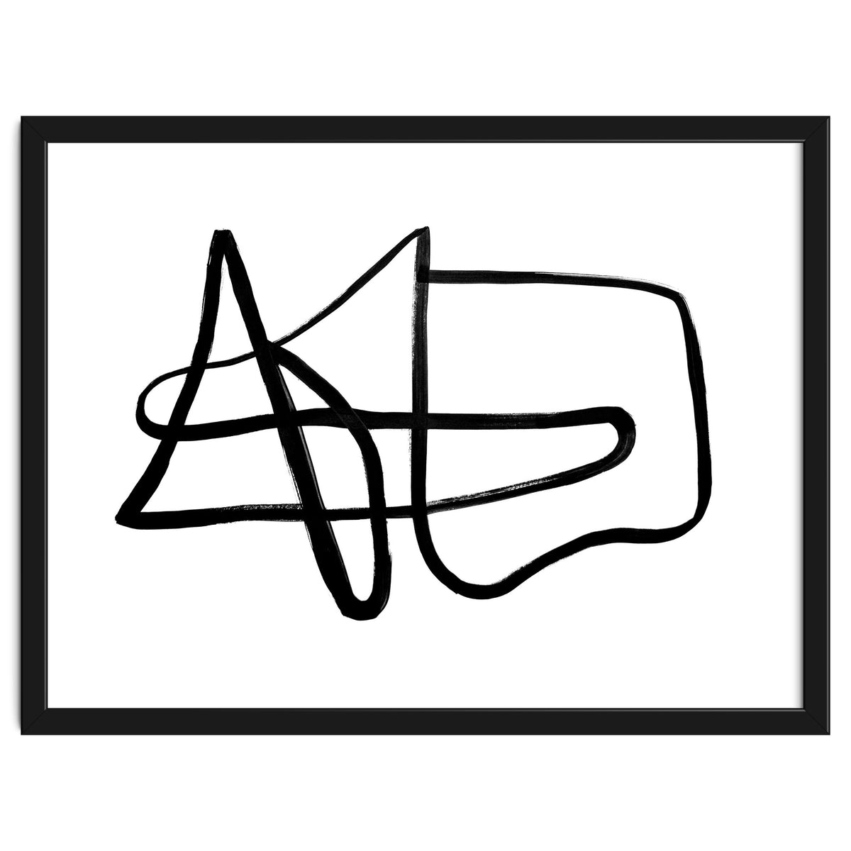 Black and White Line Art #1