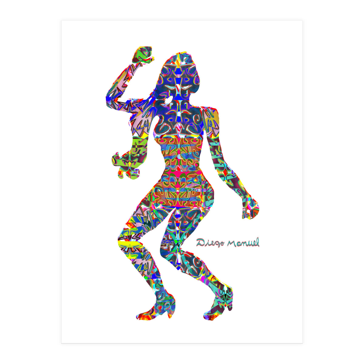 Dance Girl B 18  (Print Only)