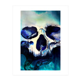 Blue Skull (Print Only) thumbnail