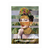 Frida Kahlos Self Portrait With (Print Only) thumbnail