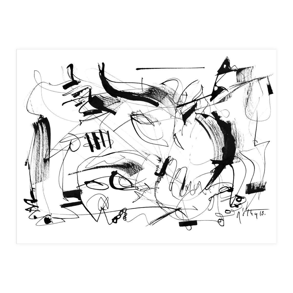 Crushed by a Bull - b&w (Print Only)