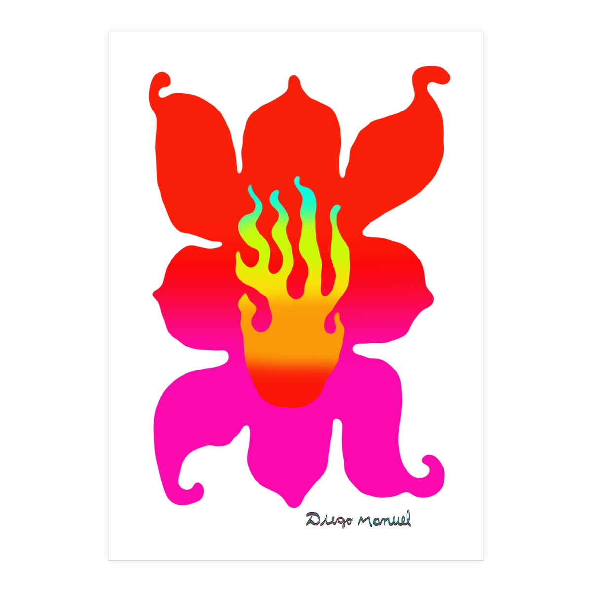 Fuego 114 Copia (Print Only)