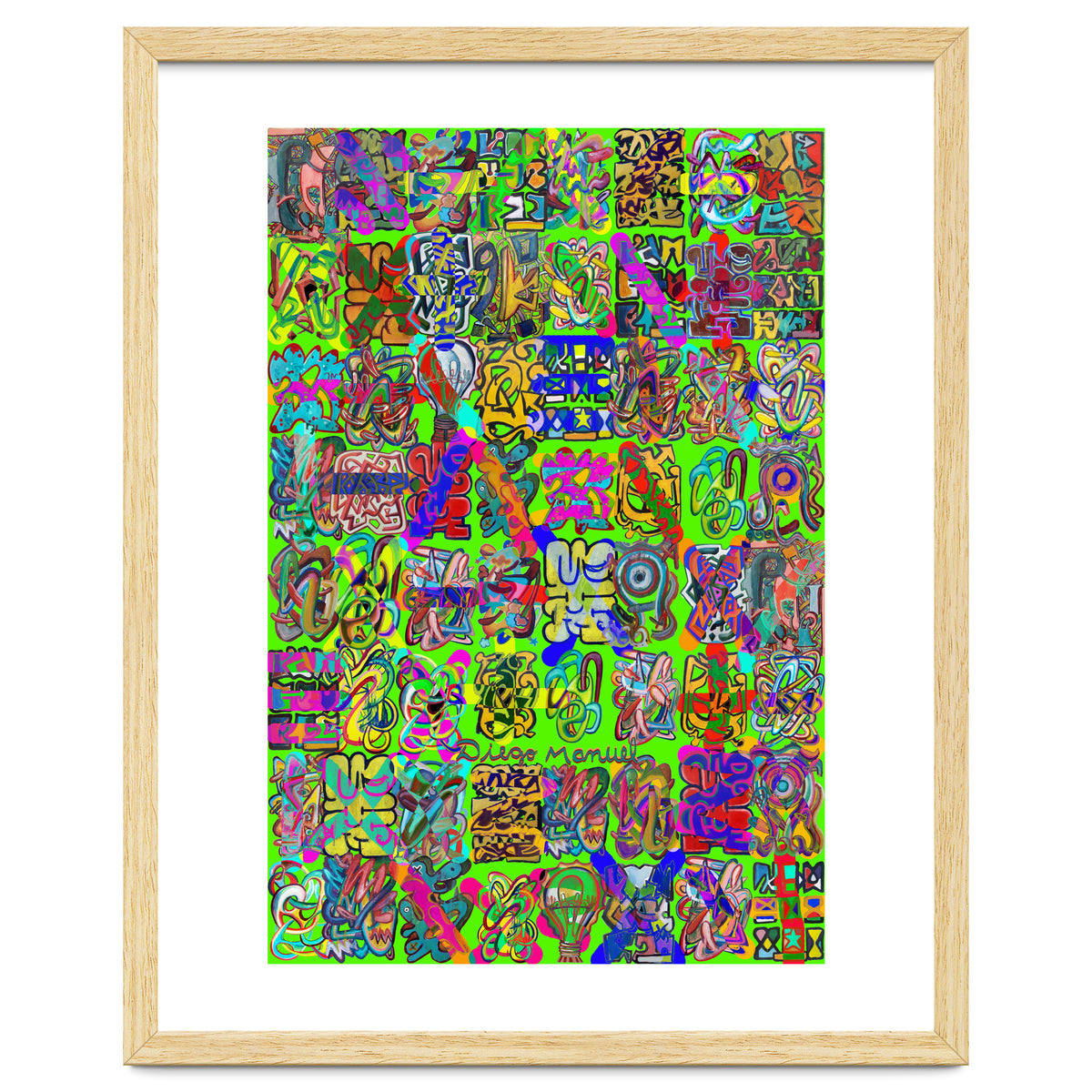 Graffitis 2021 Tapiz 103