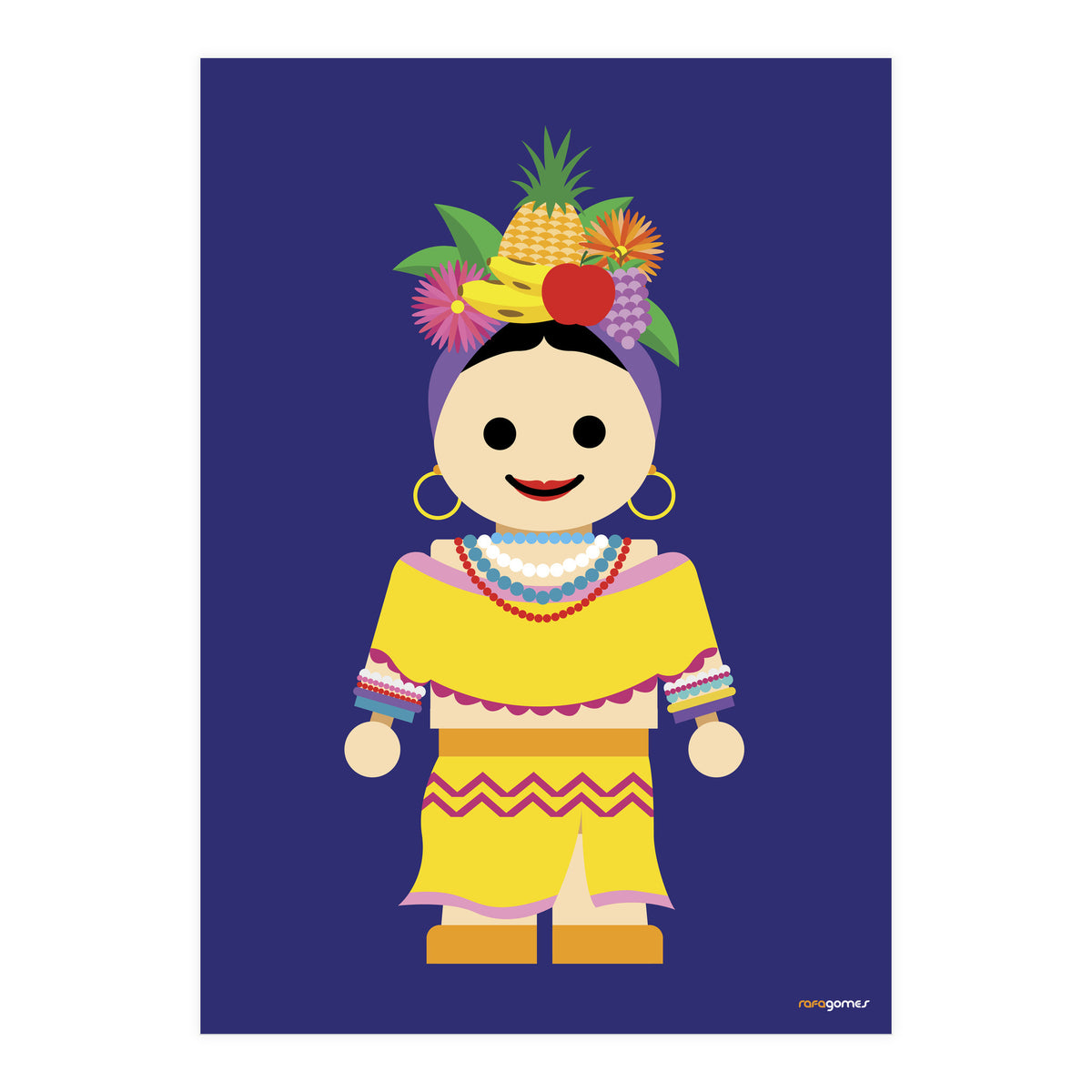 Carmen Miranda Toy (Print Only)