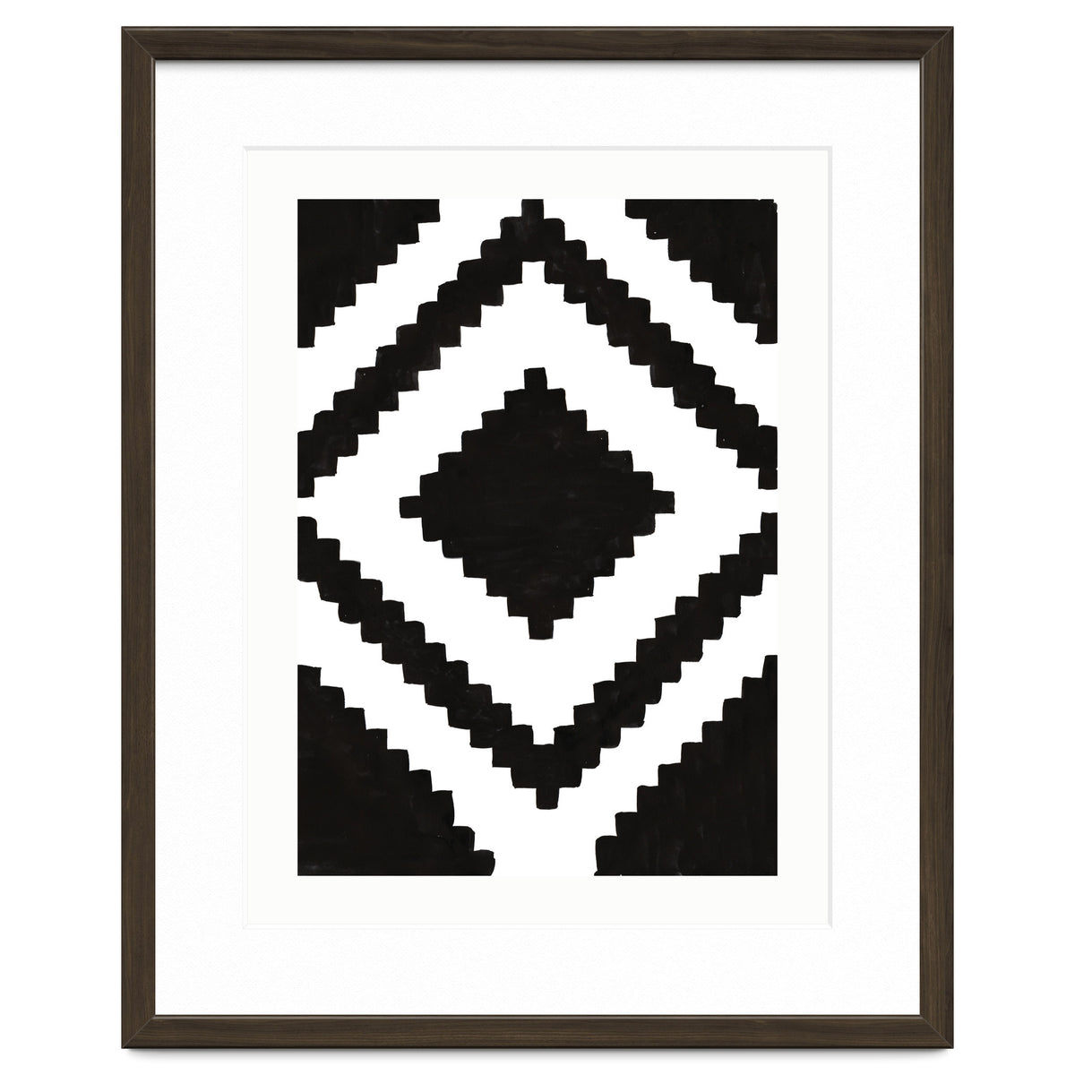 Patterns Aztec Black