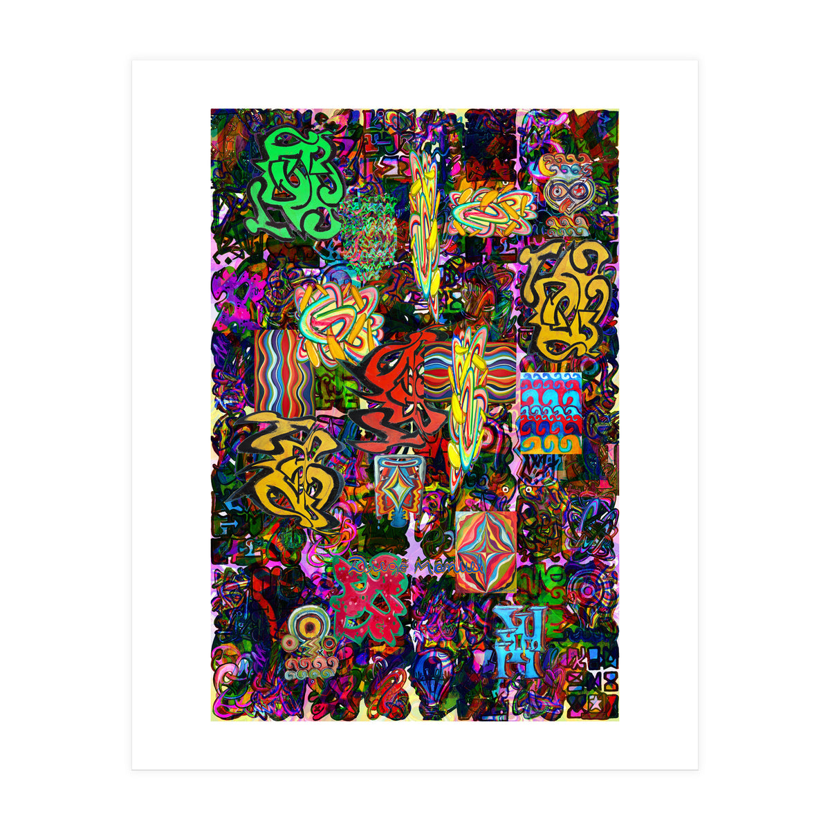 Graffiti Digital 2022 415 (Print Only)