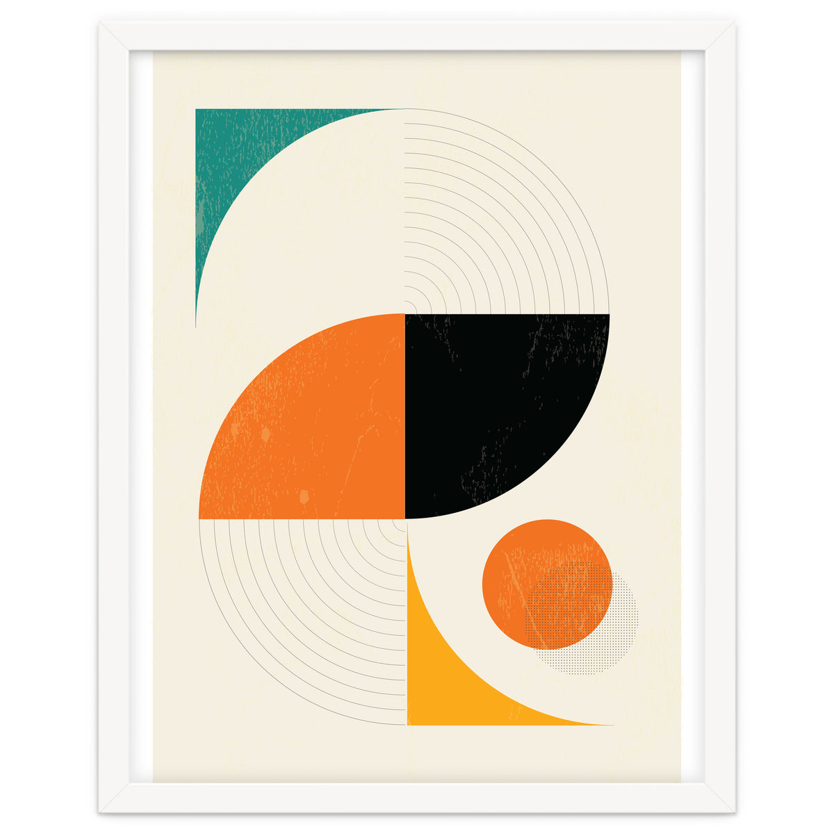 Mid Century Modern Abstract Pop