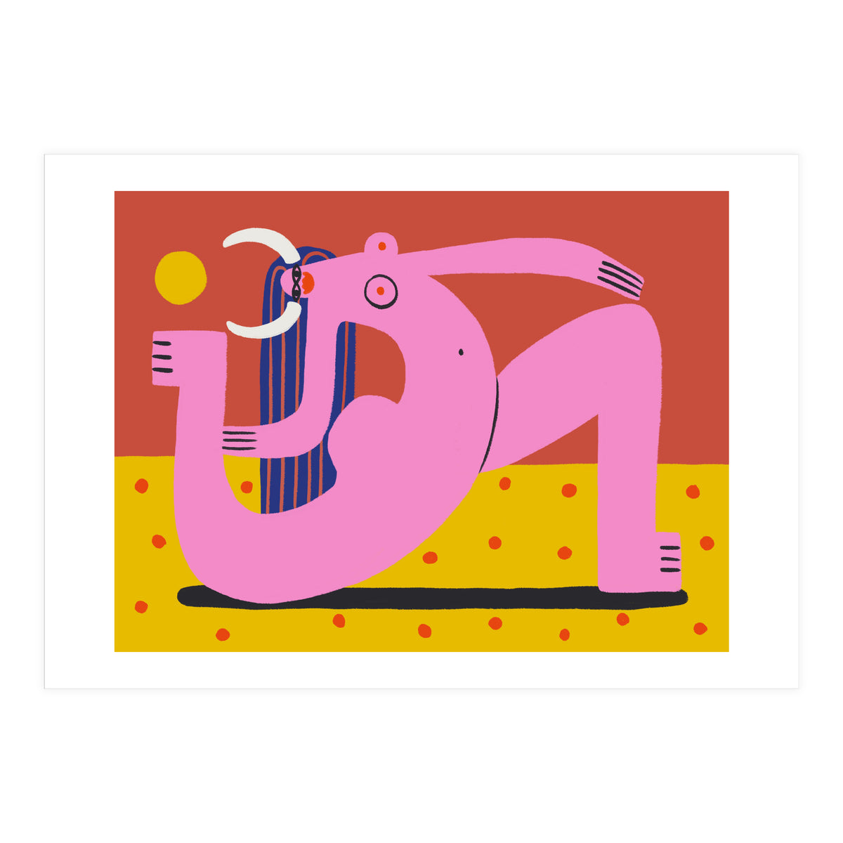 Work Hard Self Care Hard Taurus (Print Only)