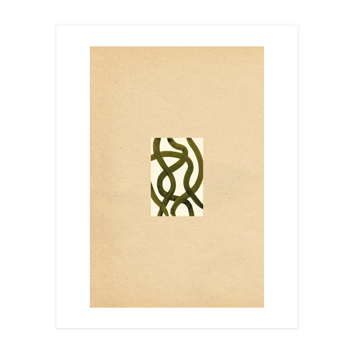 Vintage paper art (Print Only)