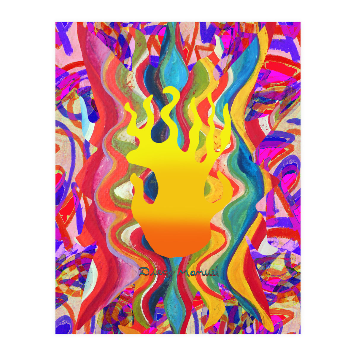 Fuego Y Graffiti 26 (Print Only)