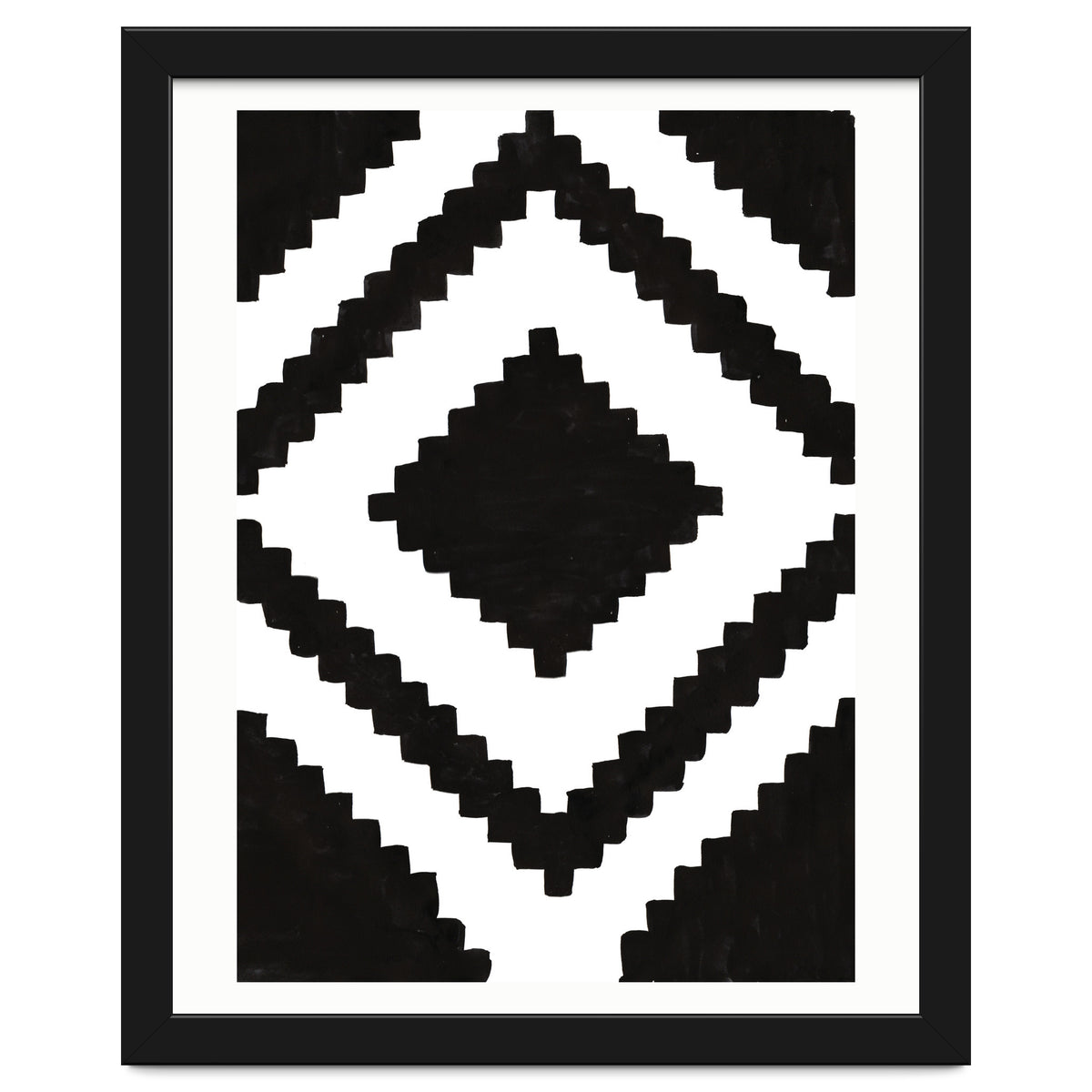 Patterns Aztec Black