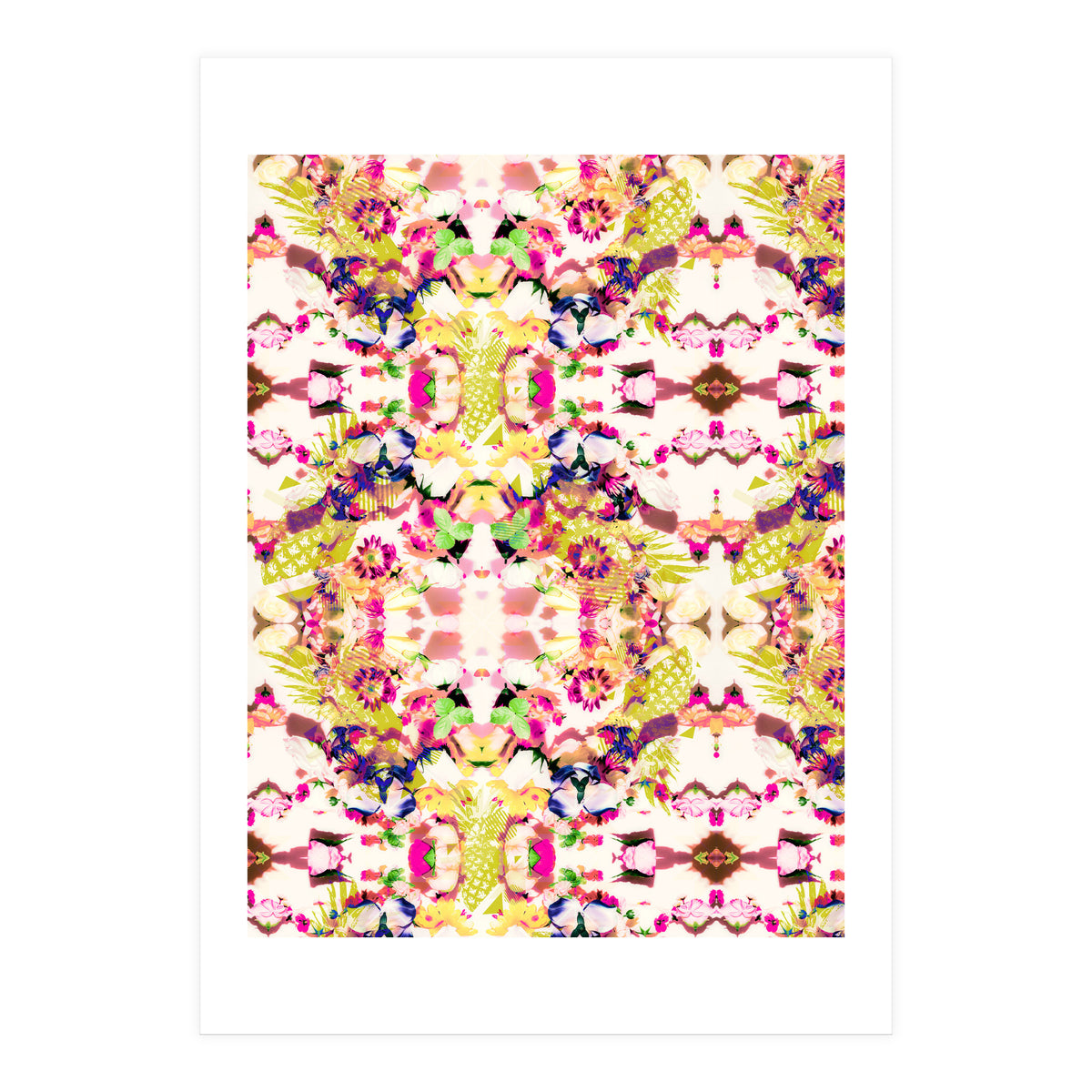 Painting mosaic - Abstract nature  (Print Only)