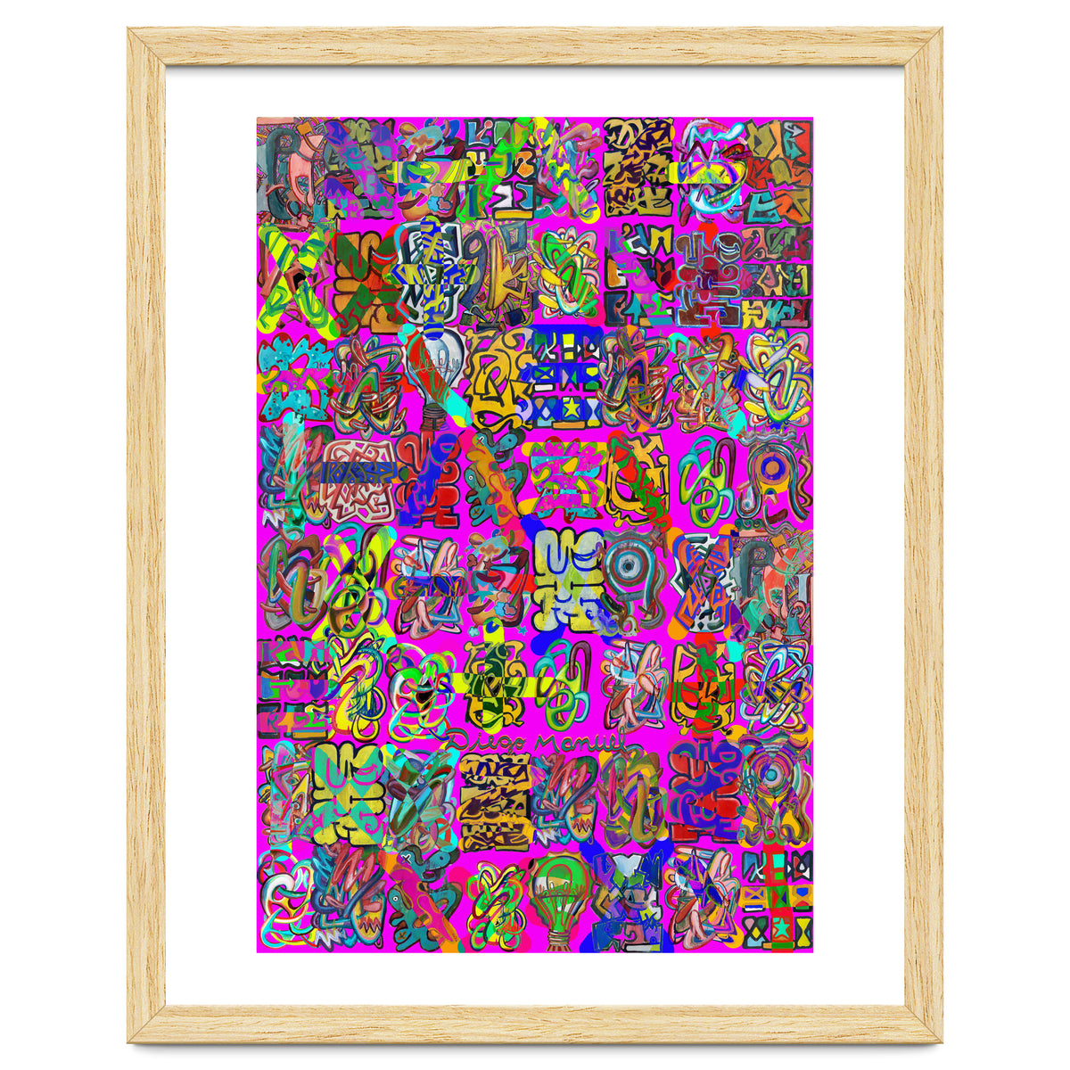 Graffitis 2021 Tapiz 102