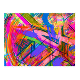 Pink And Blue In Traces (Print Only) thumbnail