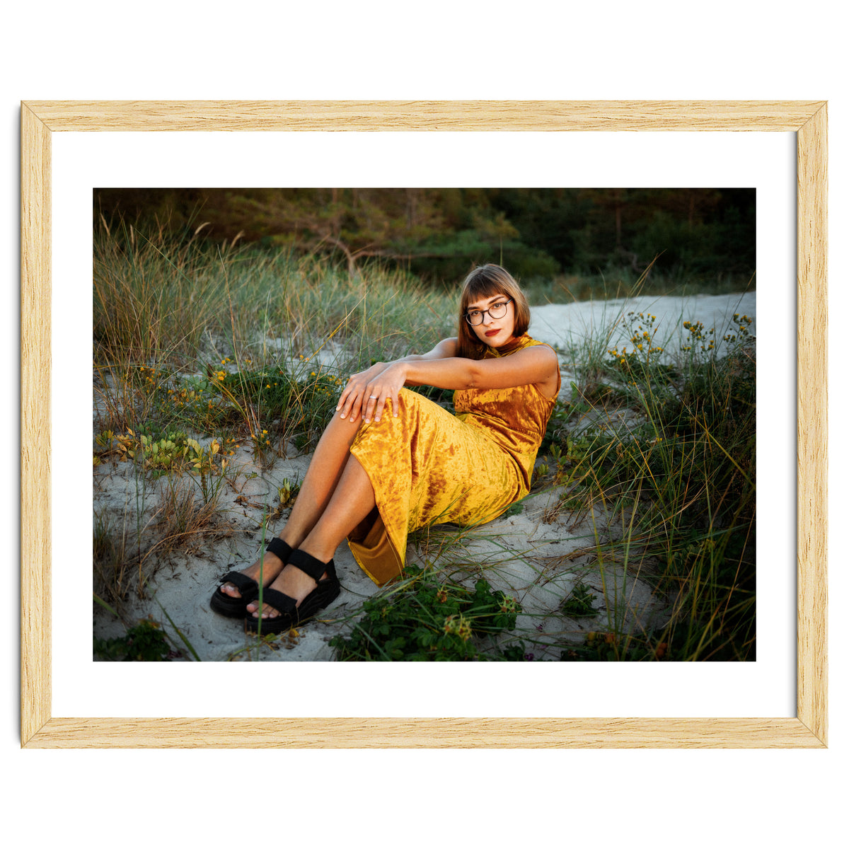 Golden Hour, Golden Dress