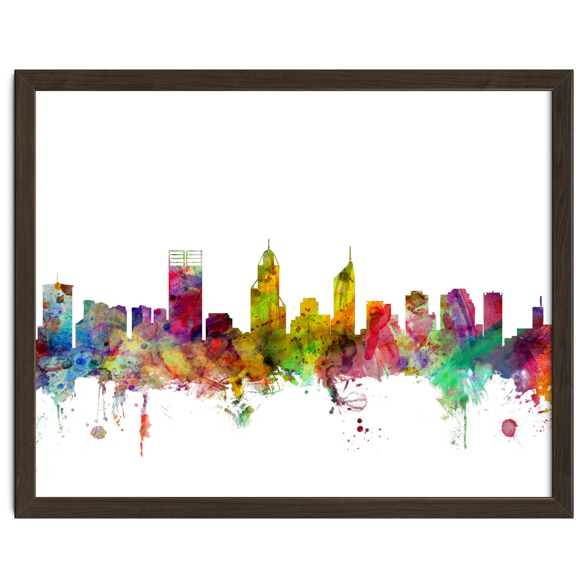 Perth Australia Skyline