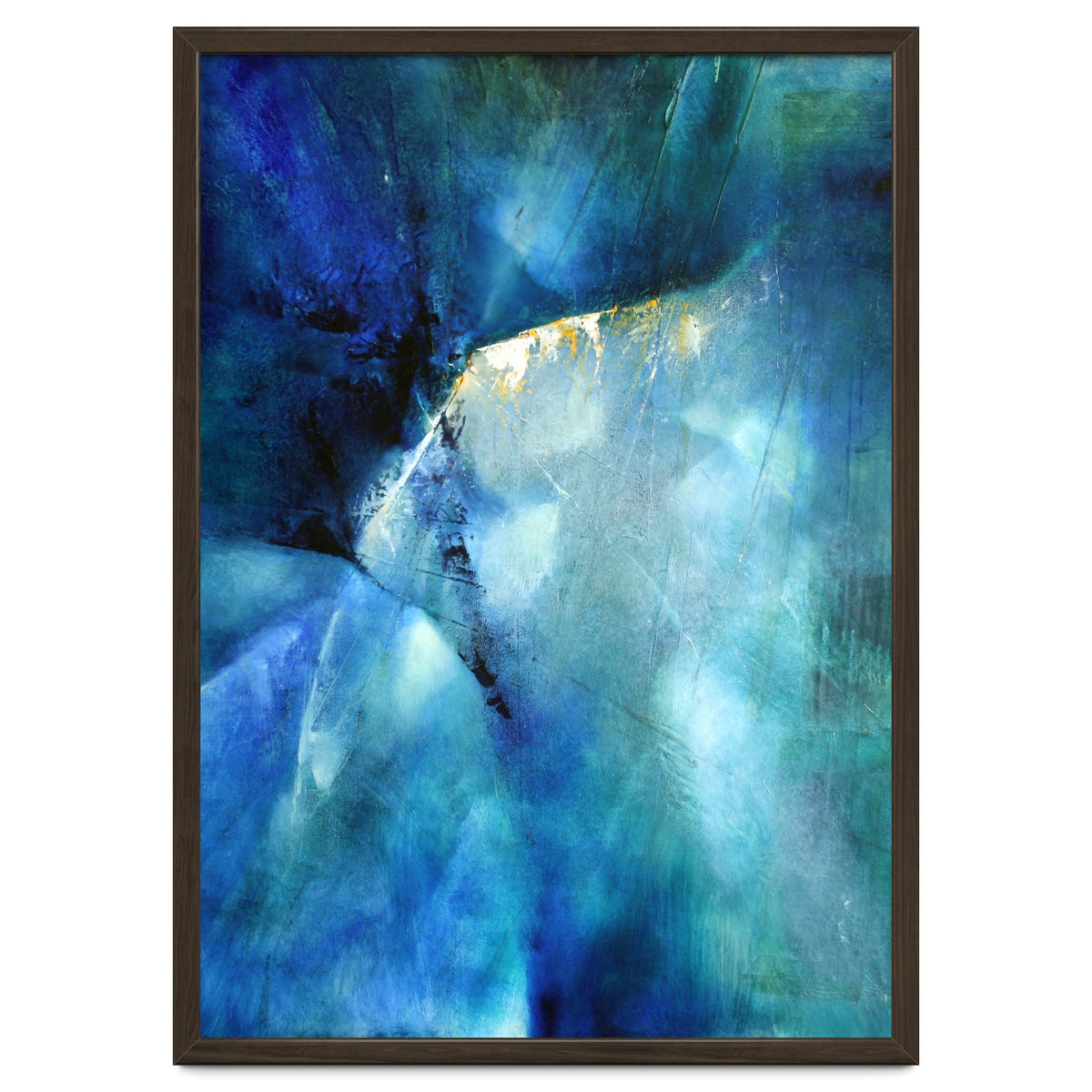 Komposition In Blau - blue composition