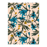 Blooming blossoms bluish I (Print Only) thumbnail