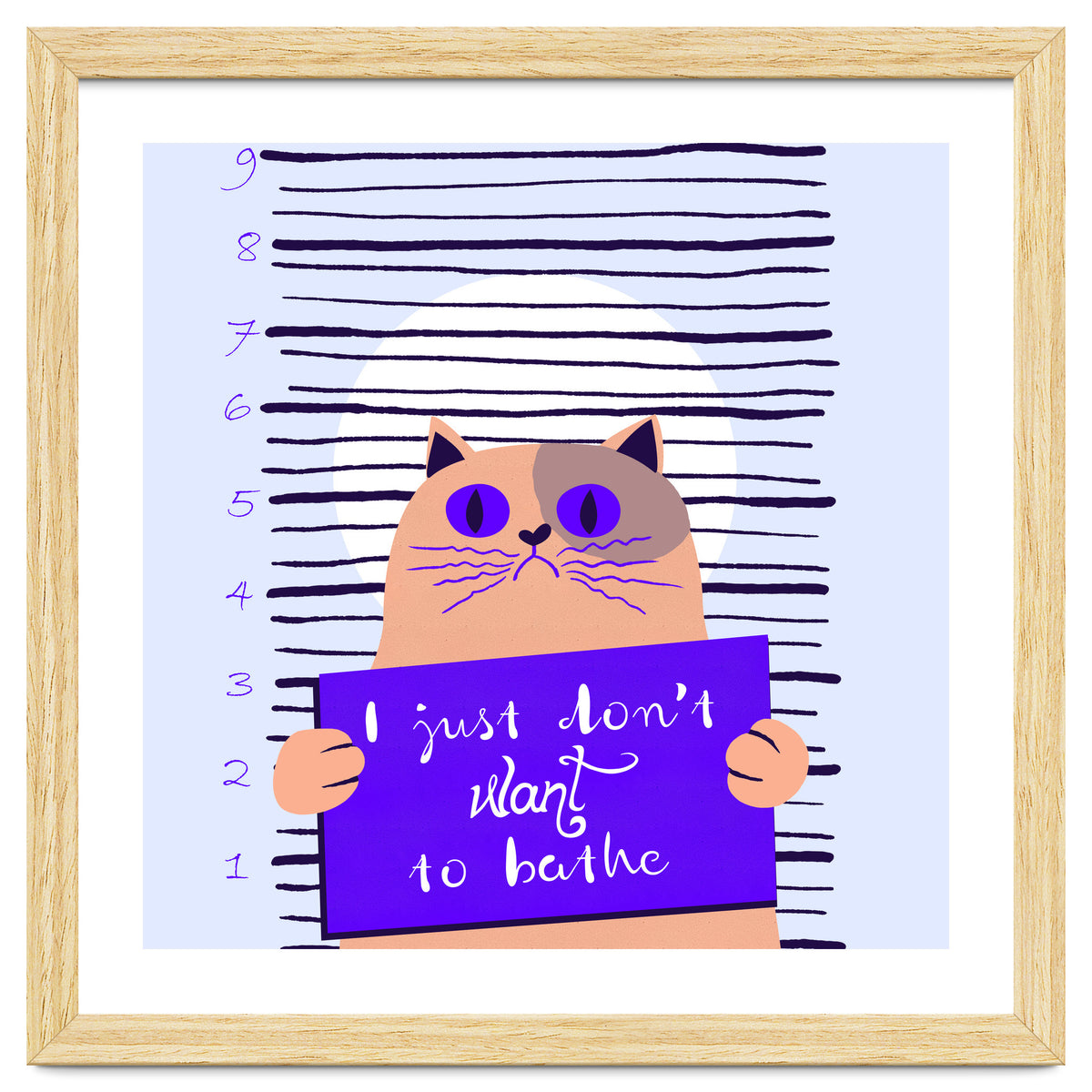 I just don't want to bathe