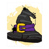 Grey Witch Hat Sketch (Print Only) thumbnail