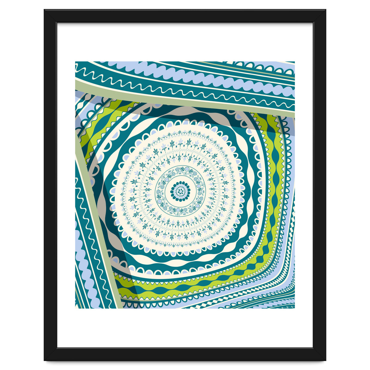 Romanian embroidery background 21