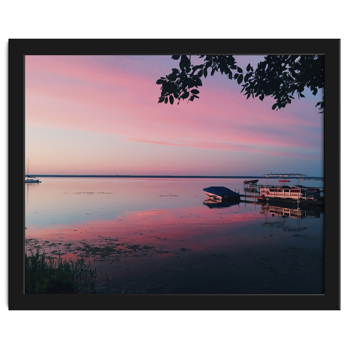 Magic hour on the lake