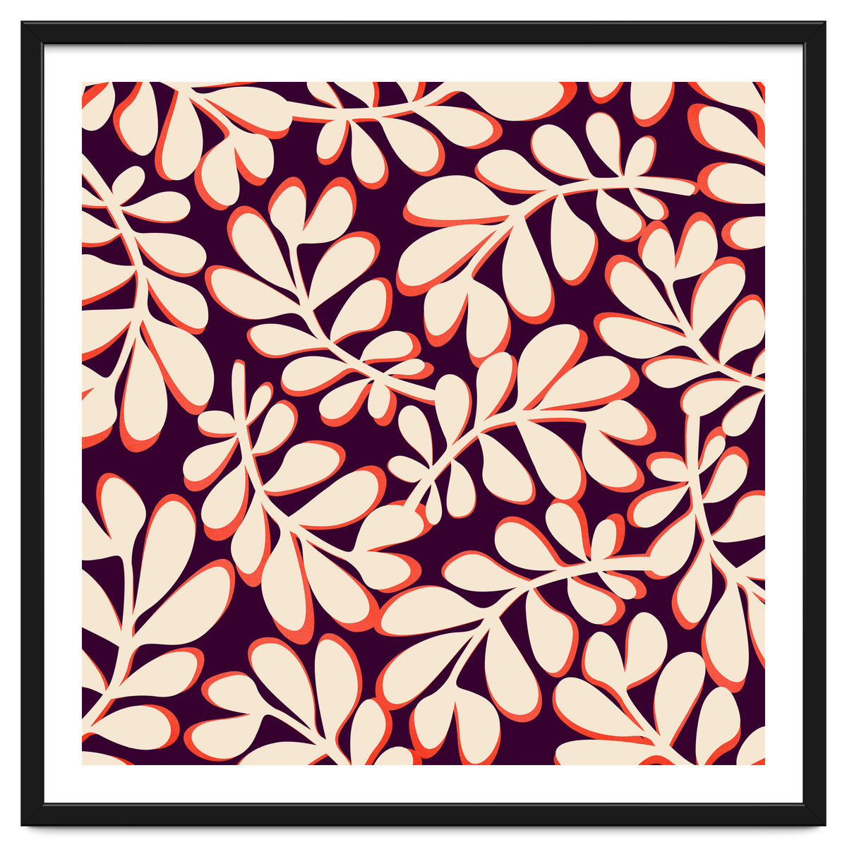 Mid Mod Playful Dark Botanical