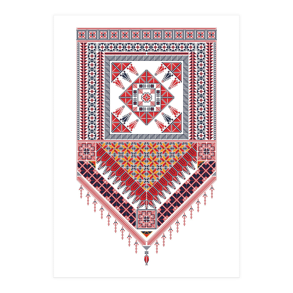 Tatreez Ornament 21 (Print Only)