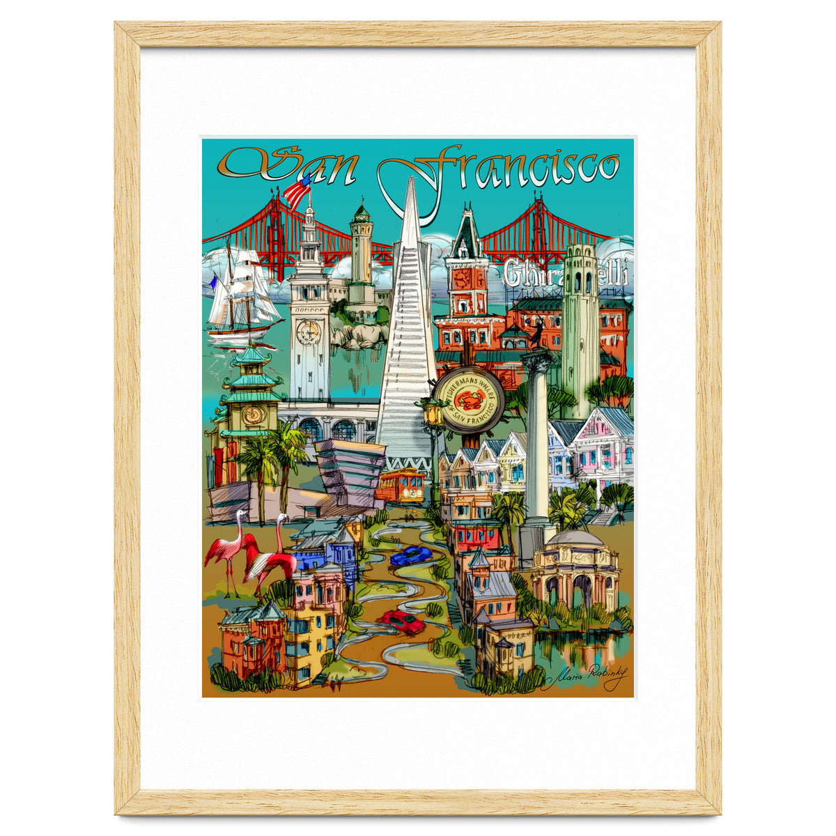 San Francisco Illustration