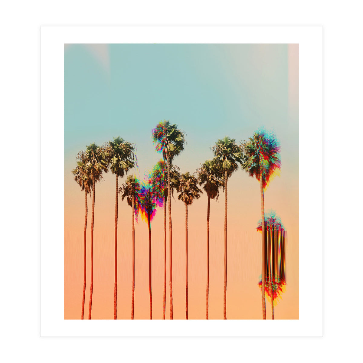 Glitch Beach (Print Only)