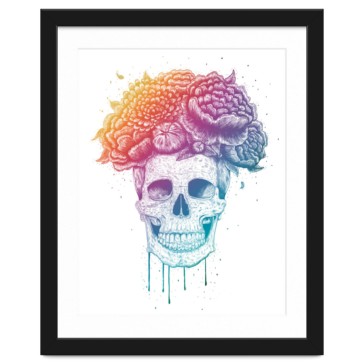 Colorful Skull