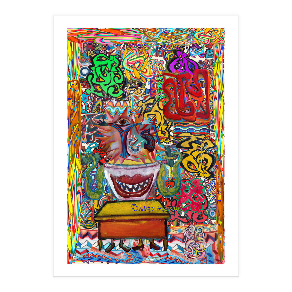 Oficina Del Cobrador 30 (Print Only)