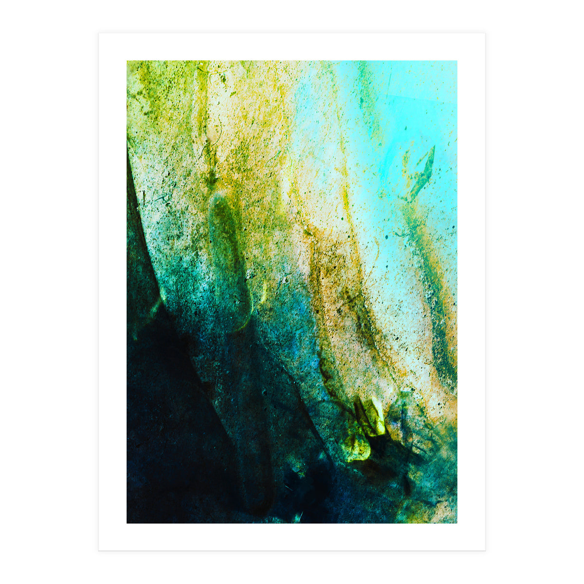 Stormy Teal Ap 3a (Print Only)