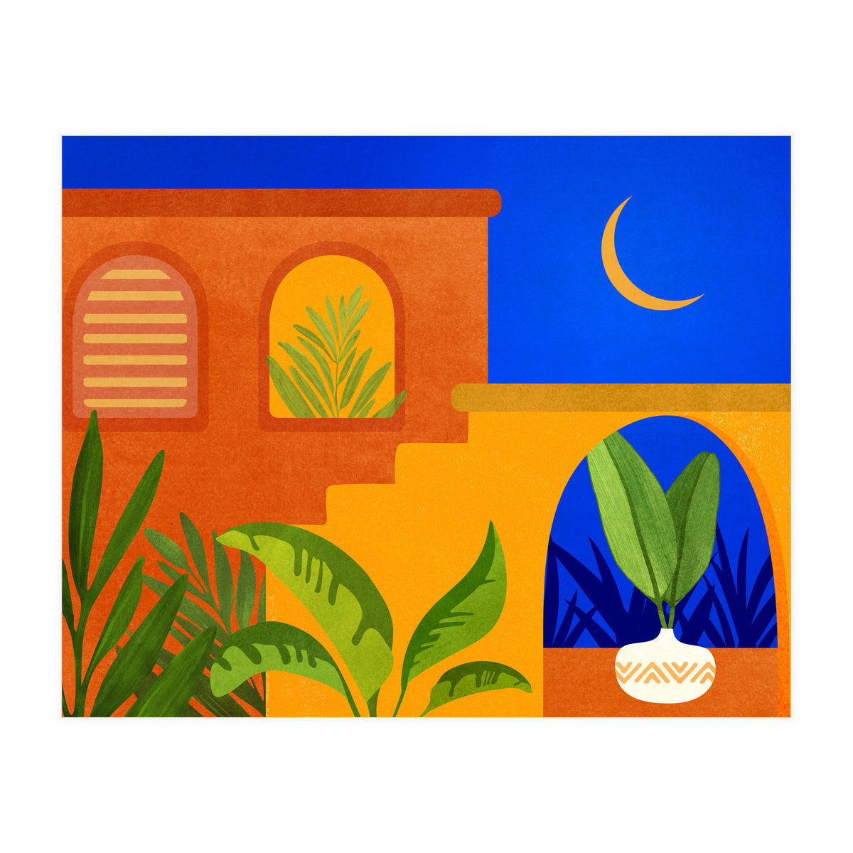 Moonlight Villa (Print Only)