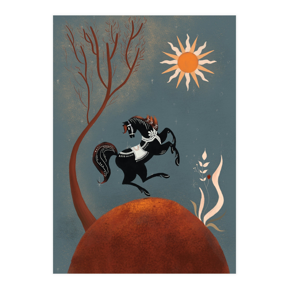 Folk Art Fairytale (Print Only)