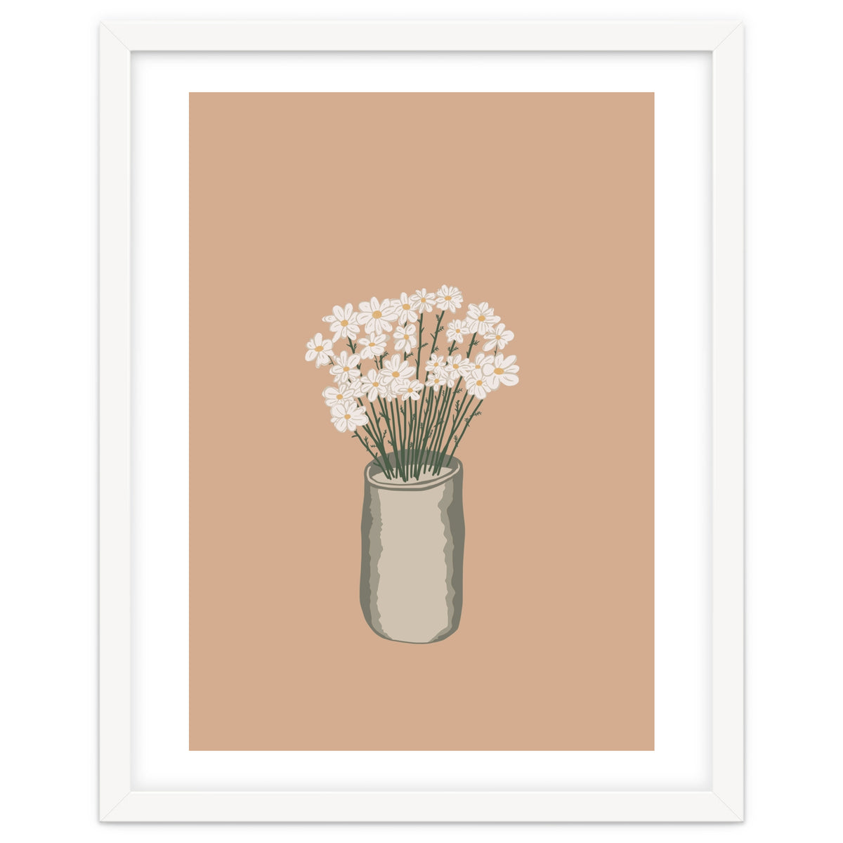 Daisies in a vase