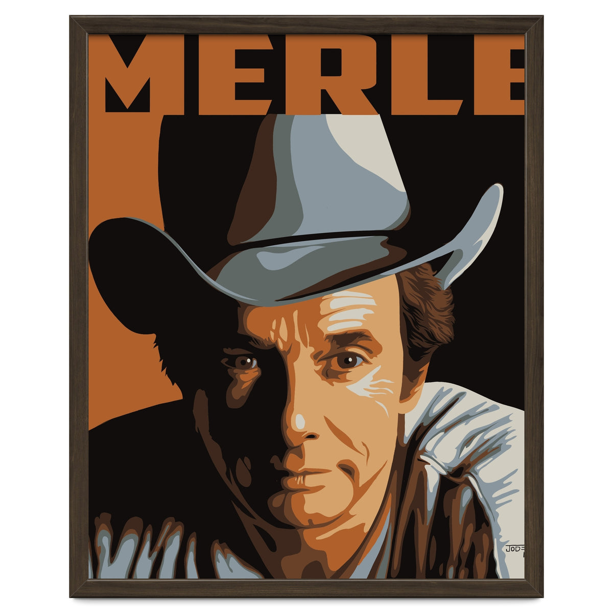 Merle Haggard Poster