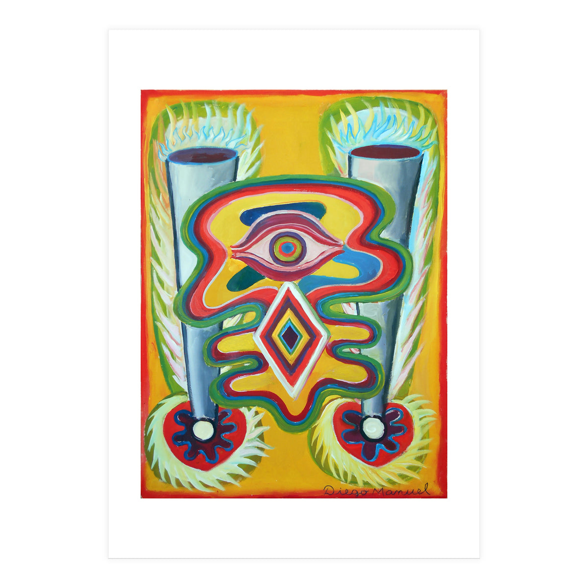 Graffiti Con Fuego (Print Only)